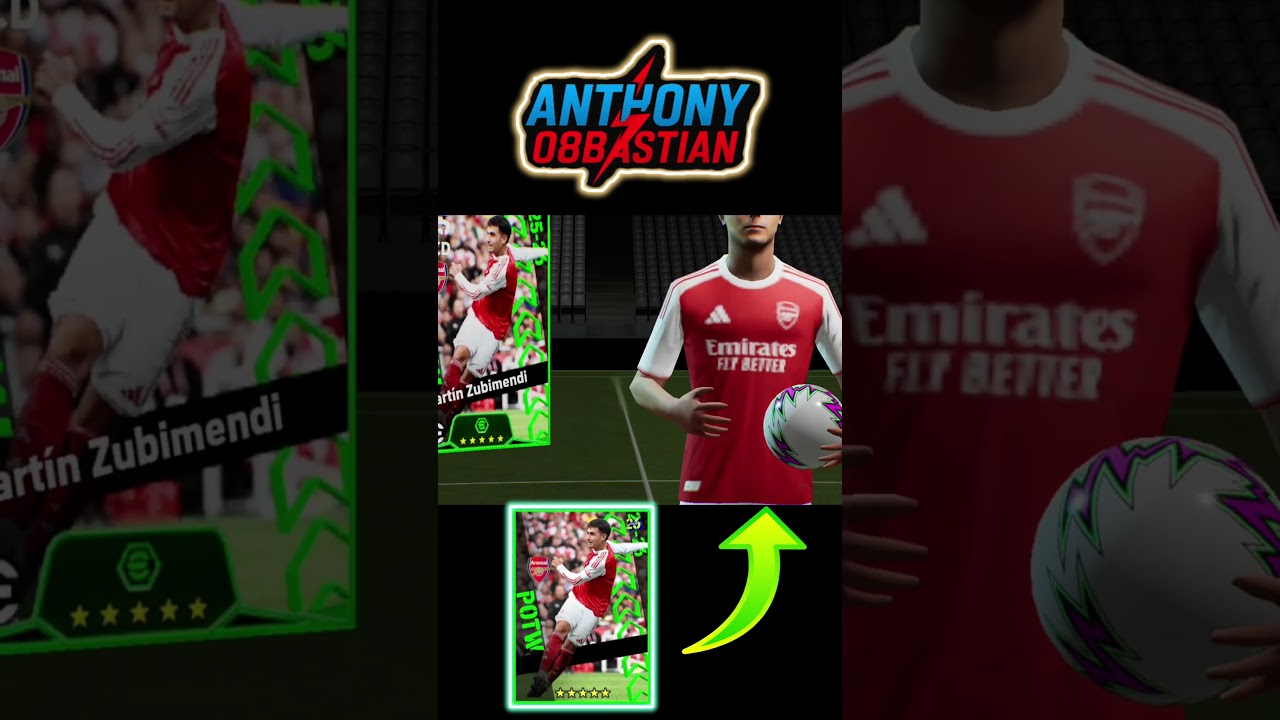 FICHAMOS A MARTÍN ZUBIMENDI _ POTW EFOOTBALL MOBILE 2025