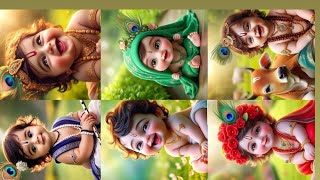 Cute little Krishna beautiful wallpapers,dp, images, pics,photos l Lord Bal Krishna photos, dpz #Kan screenshot 4