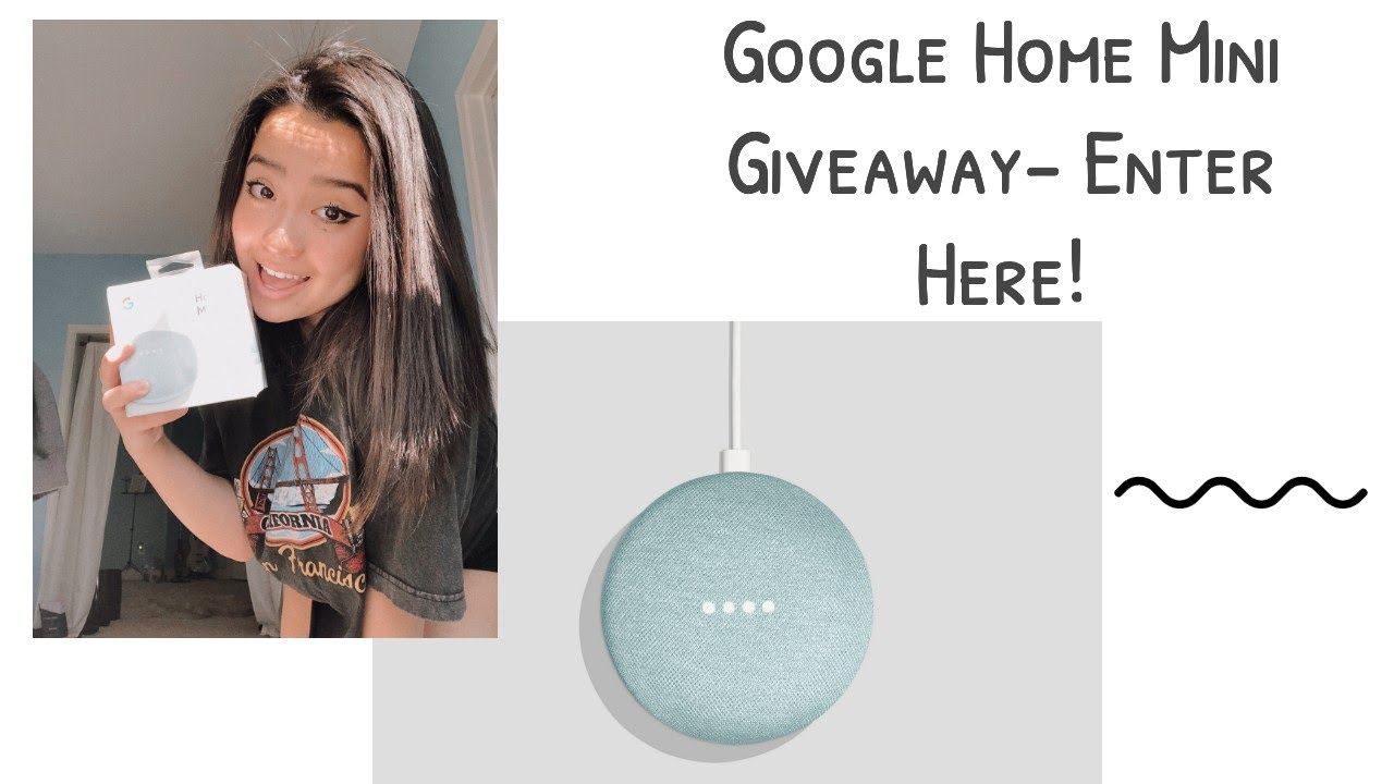 Google Home Mini Giveaway - Enter Here!