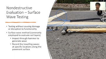 Characterization of pavements through nondestructive surface wave testing - Vivek Samu