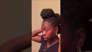Finished Locs Mohawk Style! 🖤🖤🔥💯✅ Subscribe for more! #subscribe #hair #locs #viral #hairstyle