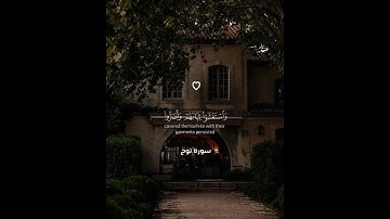 اكتب شي تؤجر عليه🤍 القارئ#ماهر_المعيقلي #سورة_نوح #القرآن_الكريم #تلاوة_هادئة #قرآن #quran