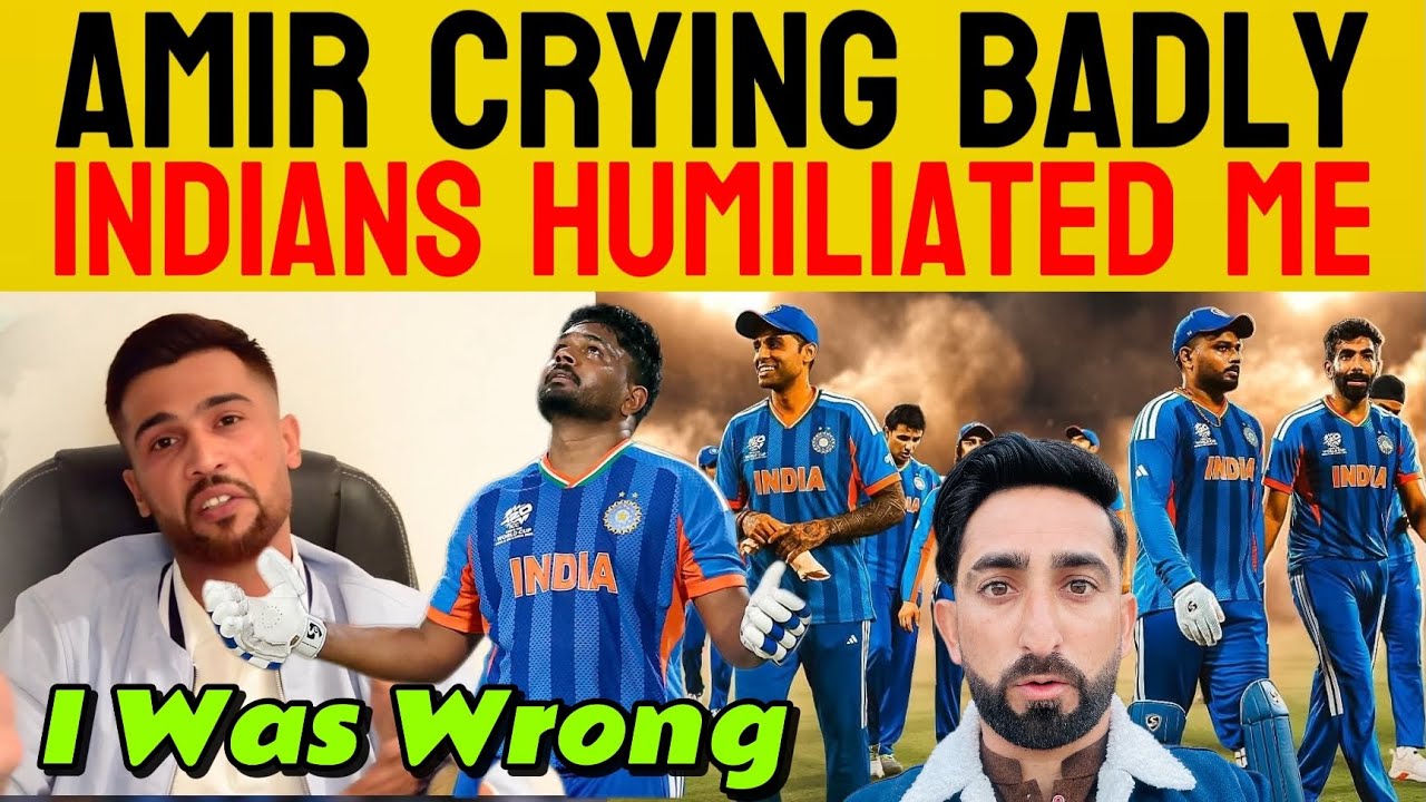 Amir Crying After India’s Victory | Sanju Samson Destroyed West Indies 