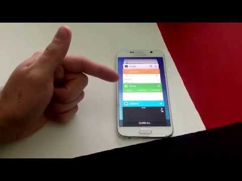 Samsung Galaxy S6 - How to turn off running apps