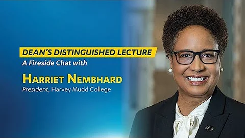 Dean's Distinguished Lecture Harriet Nembhard