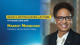 Dean's Distinguished Lecture Harriet Nembhard