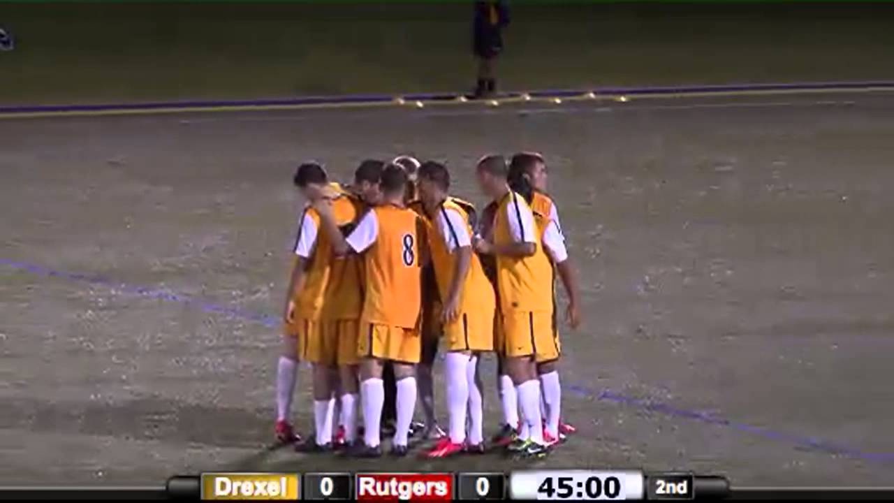 Dragons TV Highlights Drexel Men's Soccer 2, Rutgers 0 YouTube