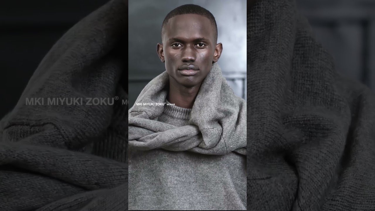 FW24 | BROWN MARL MOHAIR SET