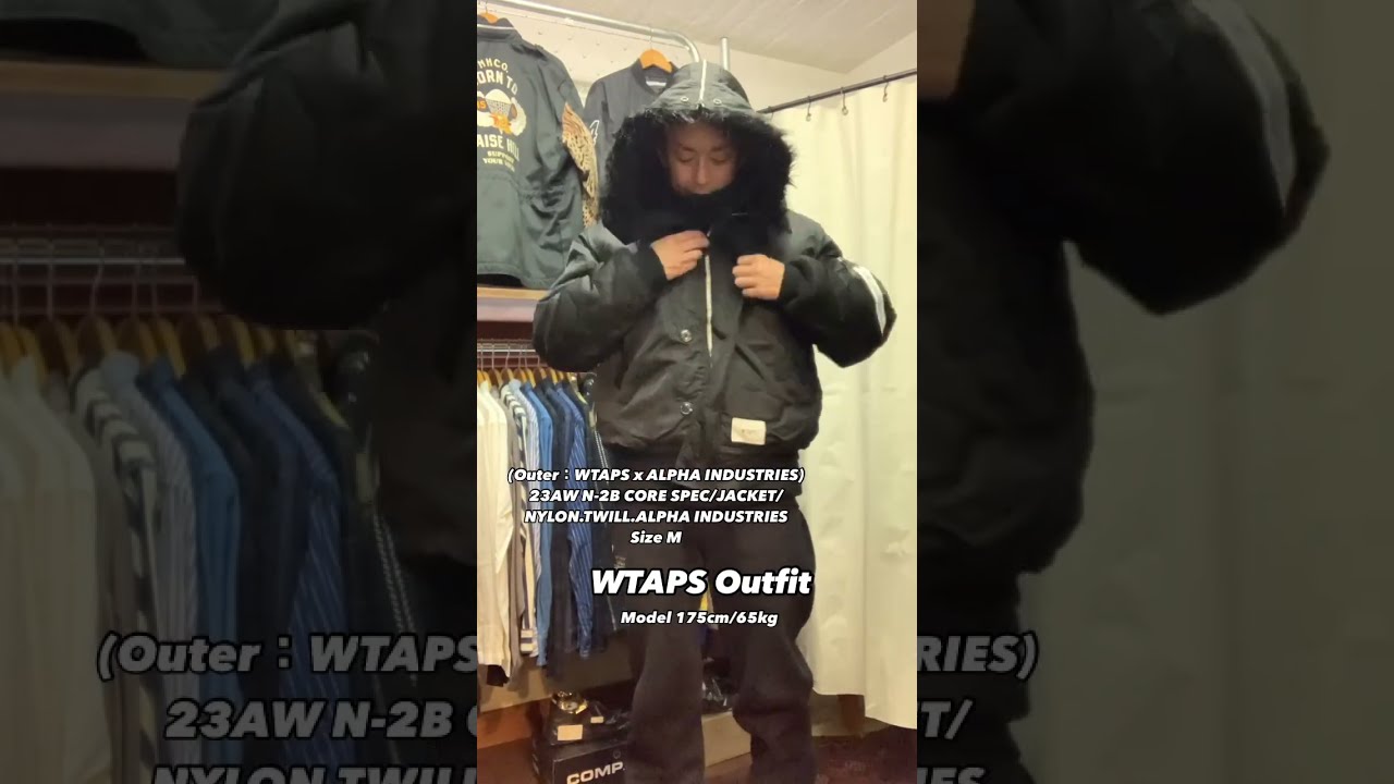 WTAPS X ALPHA INDUSTRIES N 2B Wtaps Wtvua Harajuku 