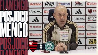 FLAMENGO NÀO SENTE DESFALQUE E ATROPELA O CORITIBA, EXCELENTE COLETIVA DO JARDIM