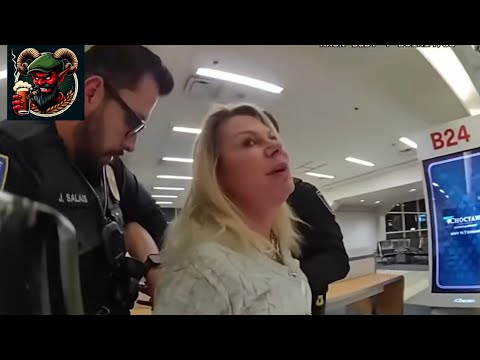 Entitled Lawyer Meets Airport Police It Does NOT Go Well