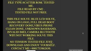 LAVA IRIS 605 GP FIRMWERE 2000% working download link