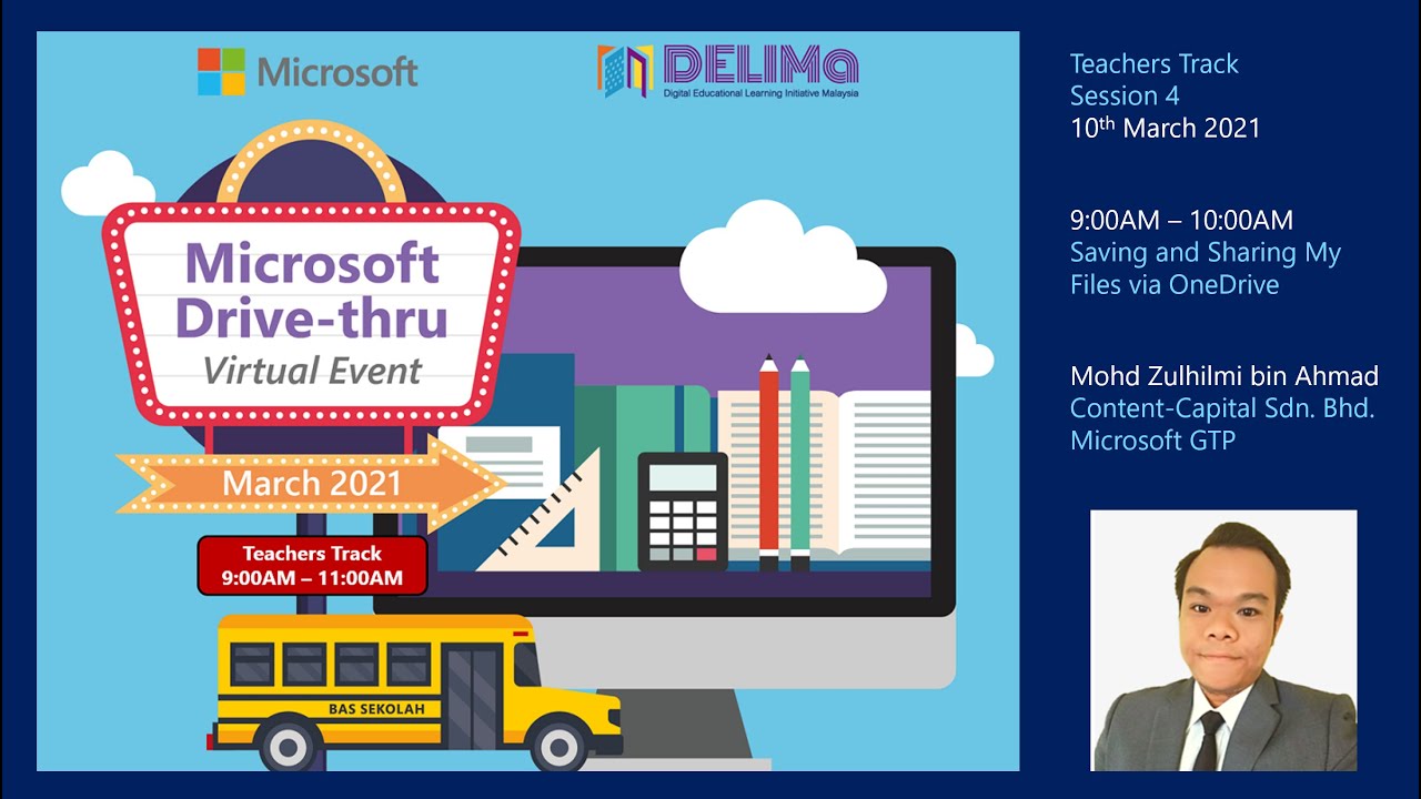 Microsoft Drivethru Teachers Track 4_Saving and Sharing My Files via