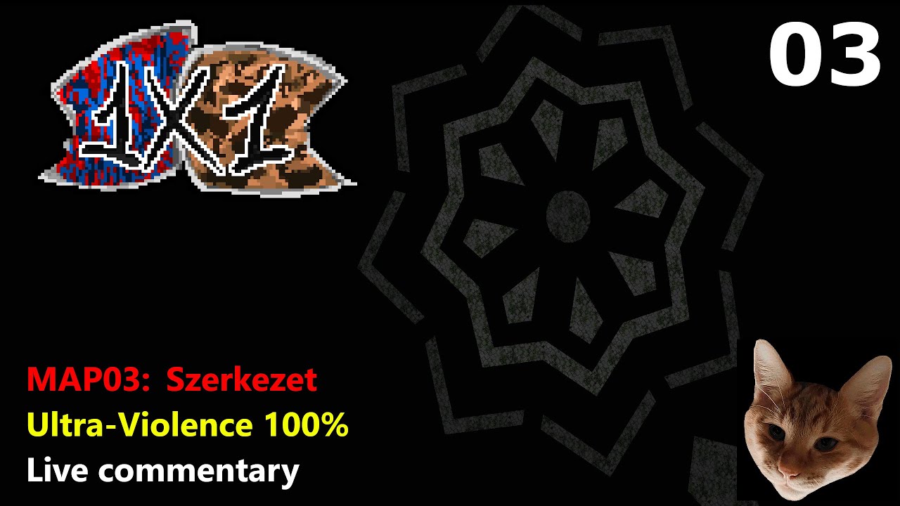 1x1 - MAP03: Szerkezet (Ultra-Violence 100%)
