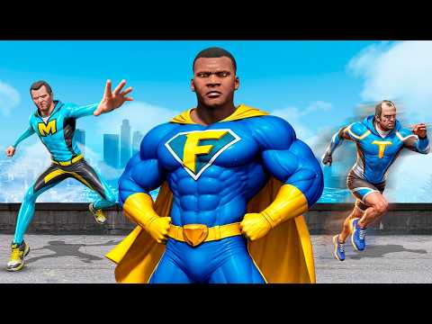 TODOS SÃO SUPER-HERÓIS NO GTA 5!