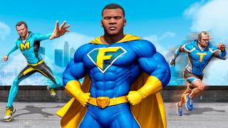 TODOS SÃO SUPER-HERÓIS NO GTA 5!