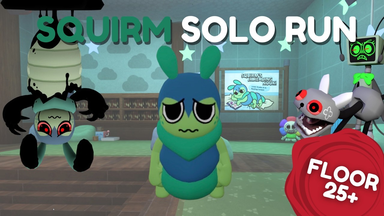 Сквирм — отличный персонаж! | Сквирм, одиночный забег, этаж 25+ | Мир Дэнди