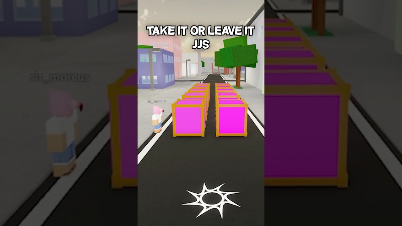 Jujutsu Shenanigans Take It Or Leave It #roblox  #jujutsushenanigans