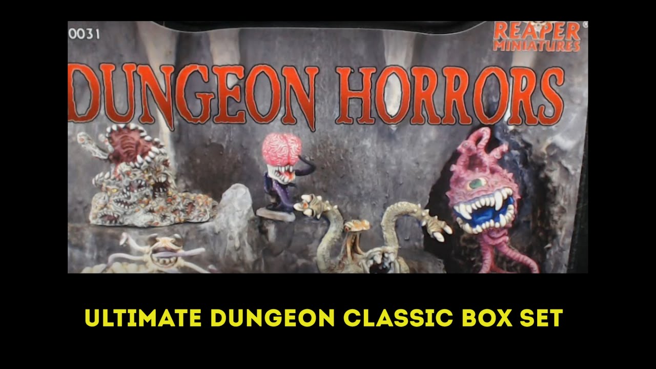 Reaper Miniatures, Dungeon Horrors, My Painted Box Set