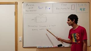 Basic Area & Perimeter Part 2: Rectangles