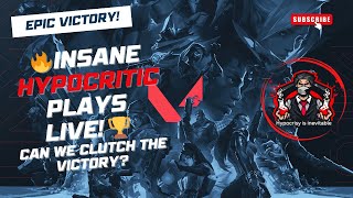 VALORANT"🔥 INSANE HYPOCRITIC PLAYS LIVE! 🏆 Can We CLUTCH the Victory? 🎮 ||||LIVE||||