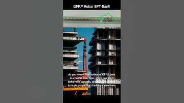 The surface of #GFRP #Rebar SFT-Bar® is a helical #wrap type, which #bond better with #concrete.