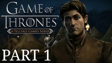 Game of Thrones Gameplay Walkthrough Part 1 - Iron From Ice (Telltale PS4)