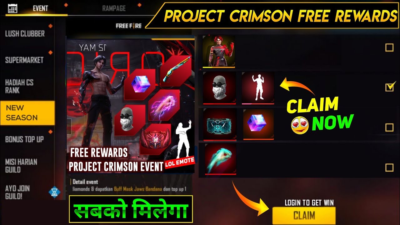project crimson free rewards