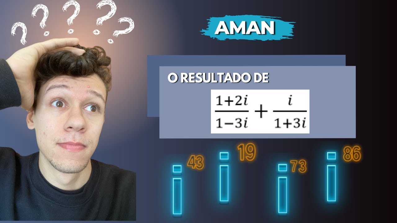AMAN-RJ) O resultado de 1+2𝑖/1−3𝑖 + 𝑖/1+3𝑖é igual a: