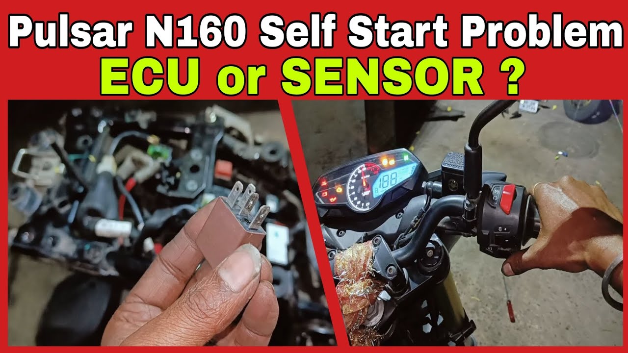 Pulsar N160 Self Start Problem | N160 Self Not Working | #aruptomotive | #140
