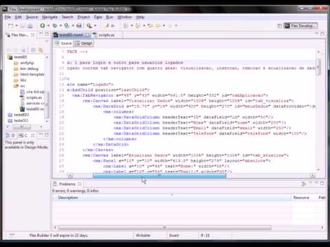 Flex e banco de dados com AMFPHP (parte 2)
