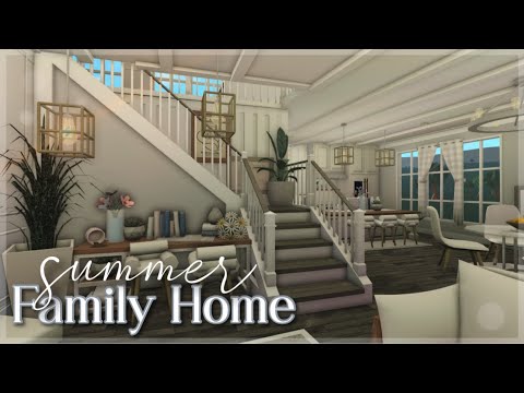 Bloxburg | Summer Family Home | Roblox | House Build