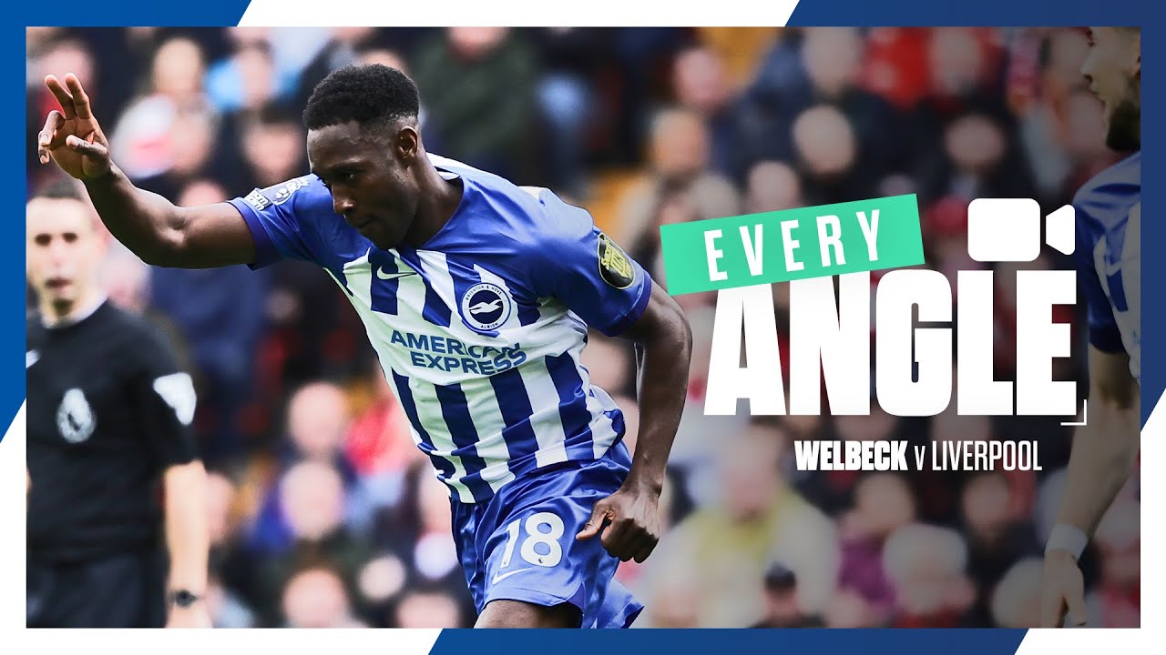 Every Angle: Welbeck SMASHES Home At Liverpool