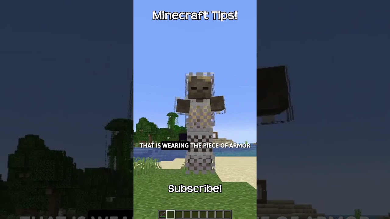 How To Get Chainmail Armor From A Mob Drop In Minecraft?!