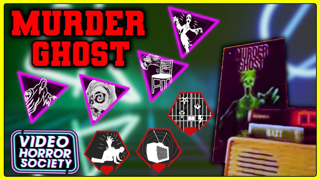 "MURDER GHOST" VHS MONSTER CONCEPT | Video Horror Society New Monster Perks and Abilities