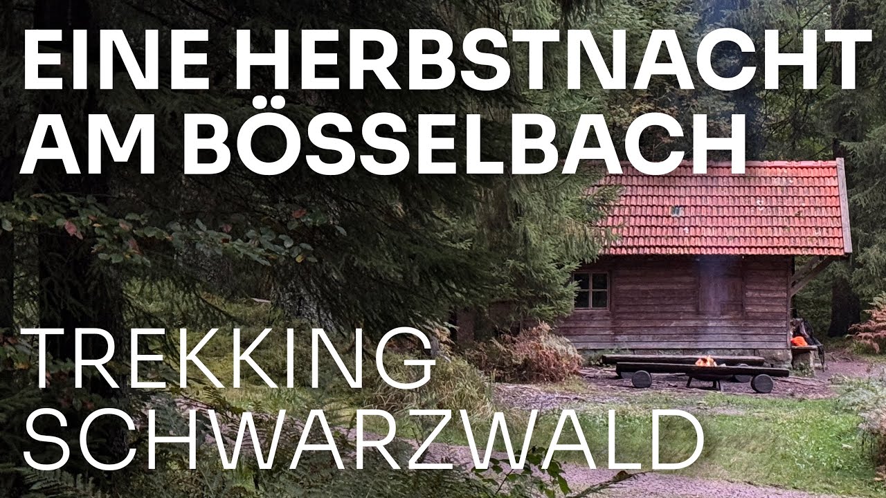 Eine Herbstnacht am Bösellbach | Trekking Schwarzwald