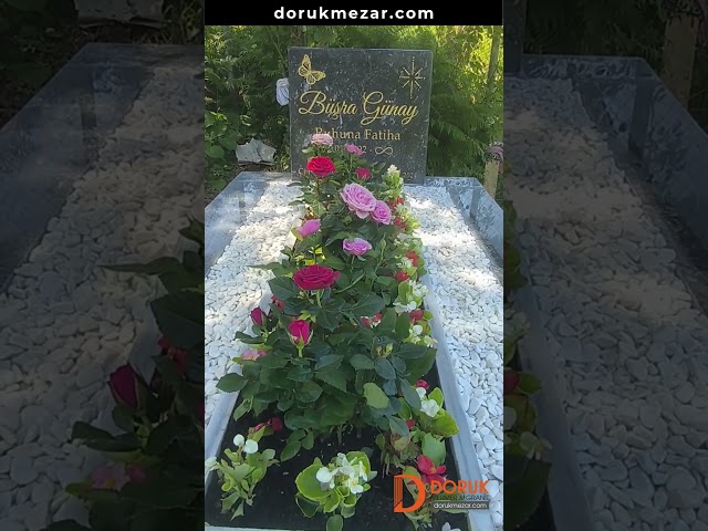Abide Baş Taşı Komple Siyah Mermer Mezar | Türkiye'nin Her Yerine Gönderim | #shorts #siyahmezar