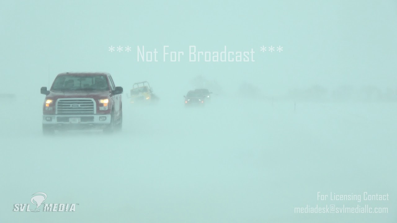 Brookings to Watertown, SD Blizzard Conditions, Interstate 29 Closure