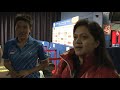 Liliana Natsir and Ahmad Tontowi post interview Thursday Yonex All England