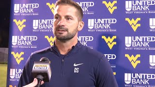 WVU soccer coach Dan Stratford on win over No. 6 Georgia Southern