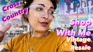 “No Way I Was Passing This Up”| SHOP WITH ME | VINTAGE RESALE | ANTIQUE MALL FINDS | CROSS COUNTRY