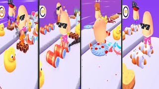 Let's Play Mobile Games - Crushy Fingers _ All Levels Jari Saya TerLuka 😭😭