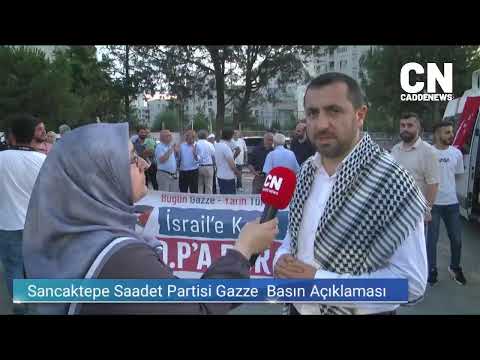 #Canlı Sancaktepe SP, İsrail’e Karşı B.O.P’a Dur De Basın Açıklaması