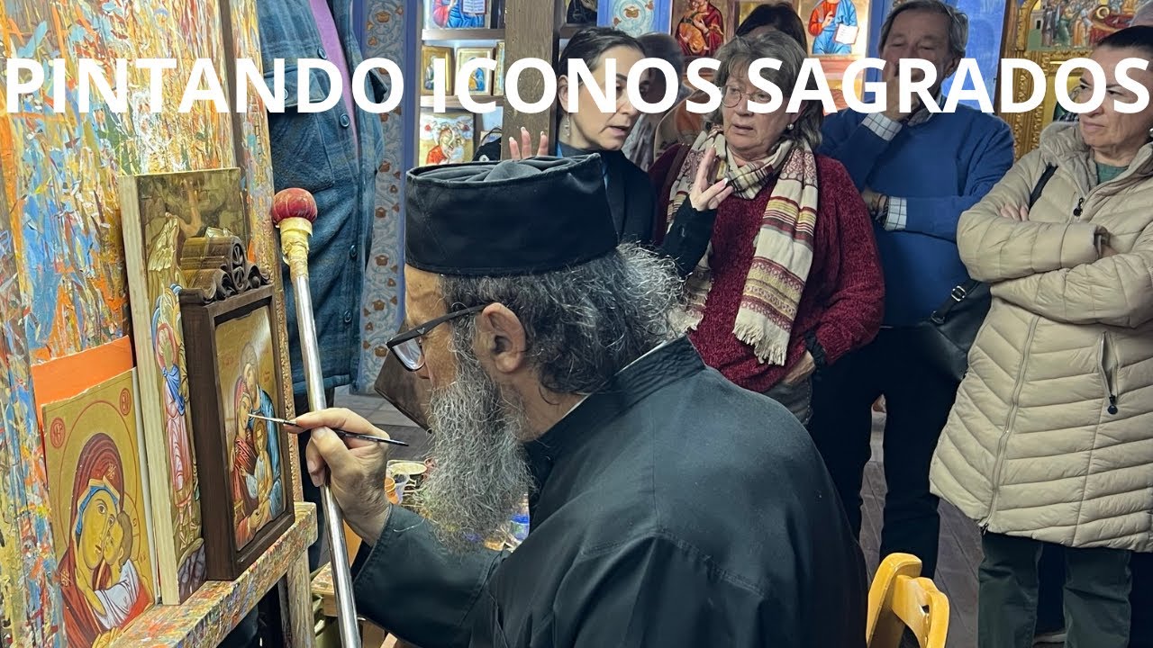 ICONOS PINTADOS COMO HACE MIL AÑOS