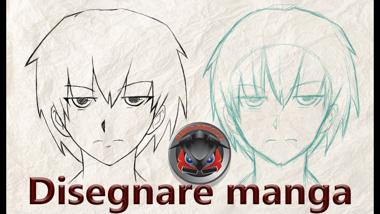 Come Disegnare Un Viso In Stile Manga Il Volto Maschile