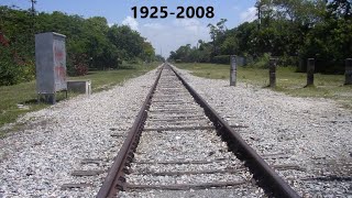 Abandoned Railroad Crossing & Train Tracks 2004 Before & After Removed