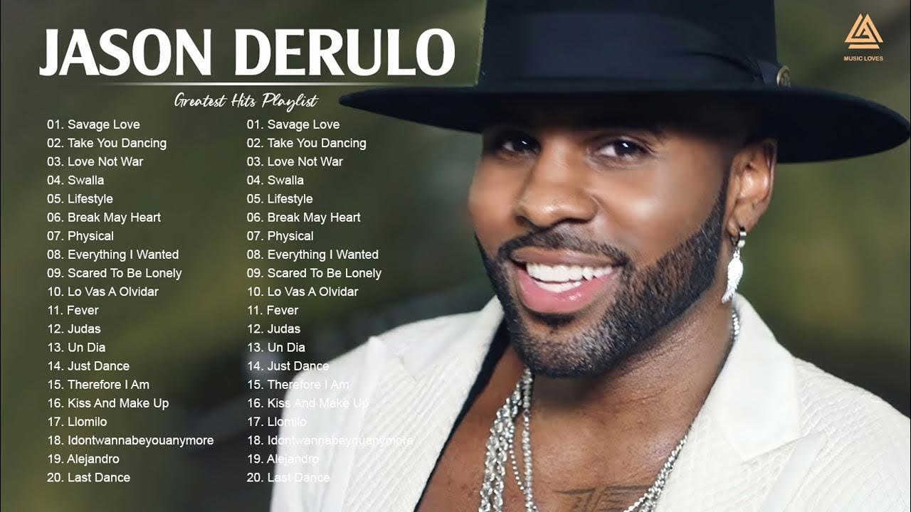 Jason Derulo Greatest Hits Full Album Best Songs Of Jason Derulo Playlist 2021 YouTube