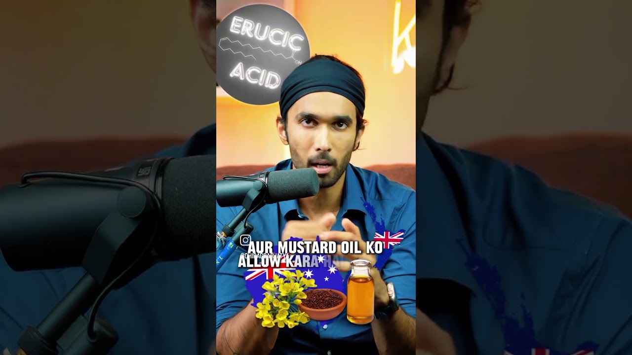 Sarso ka tel is banned in the USA