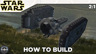 Imperial TIE crawler | Minecraft Star Wars tutorial