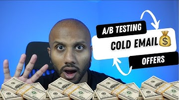 AB Testing Cold Email Offers...Don